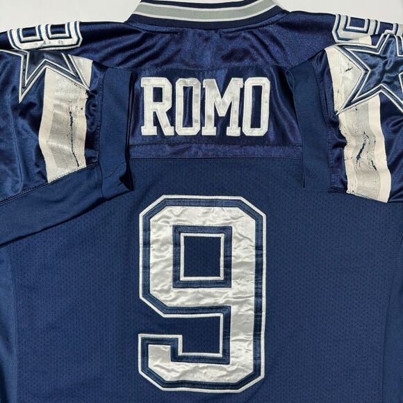 Reebok NFL Equipment Dallas Cowboys #9 Tony Romo Jersey Men’s Size XL 54 (A4) - Picture 9 of 10